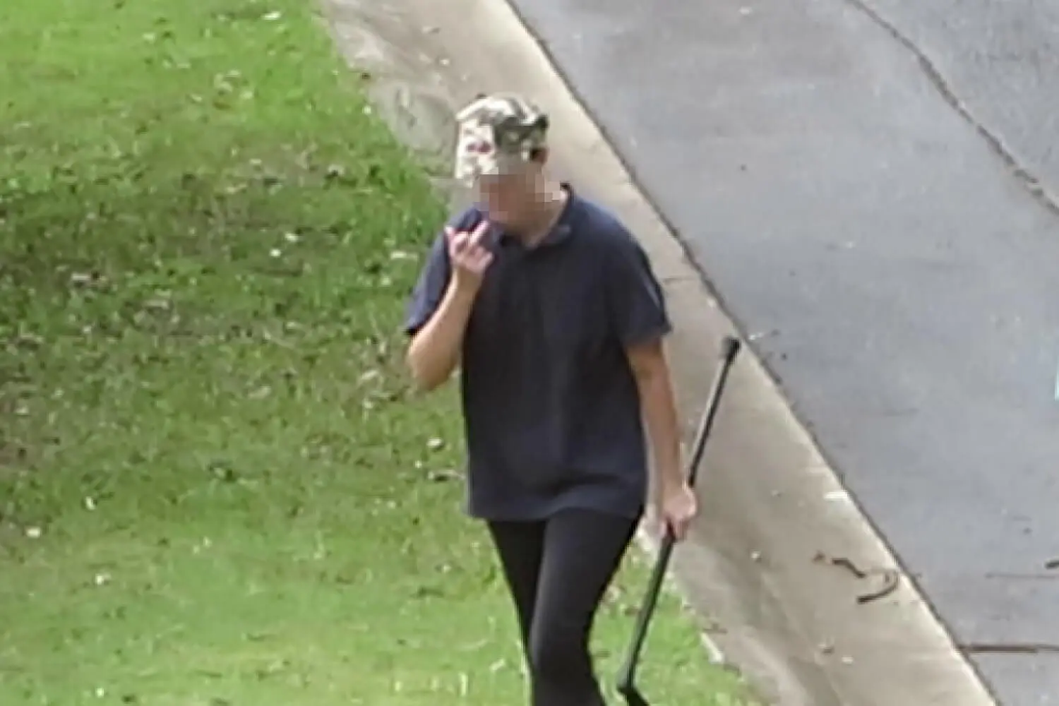 A Woman Flicking The Bird