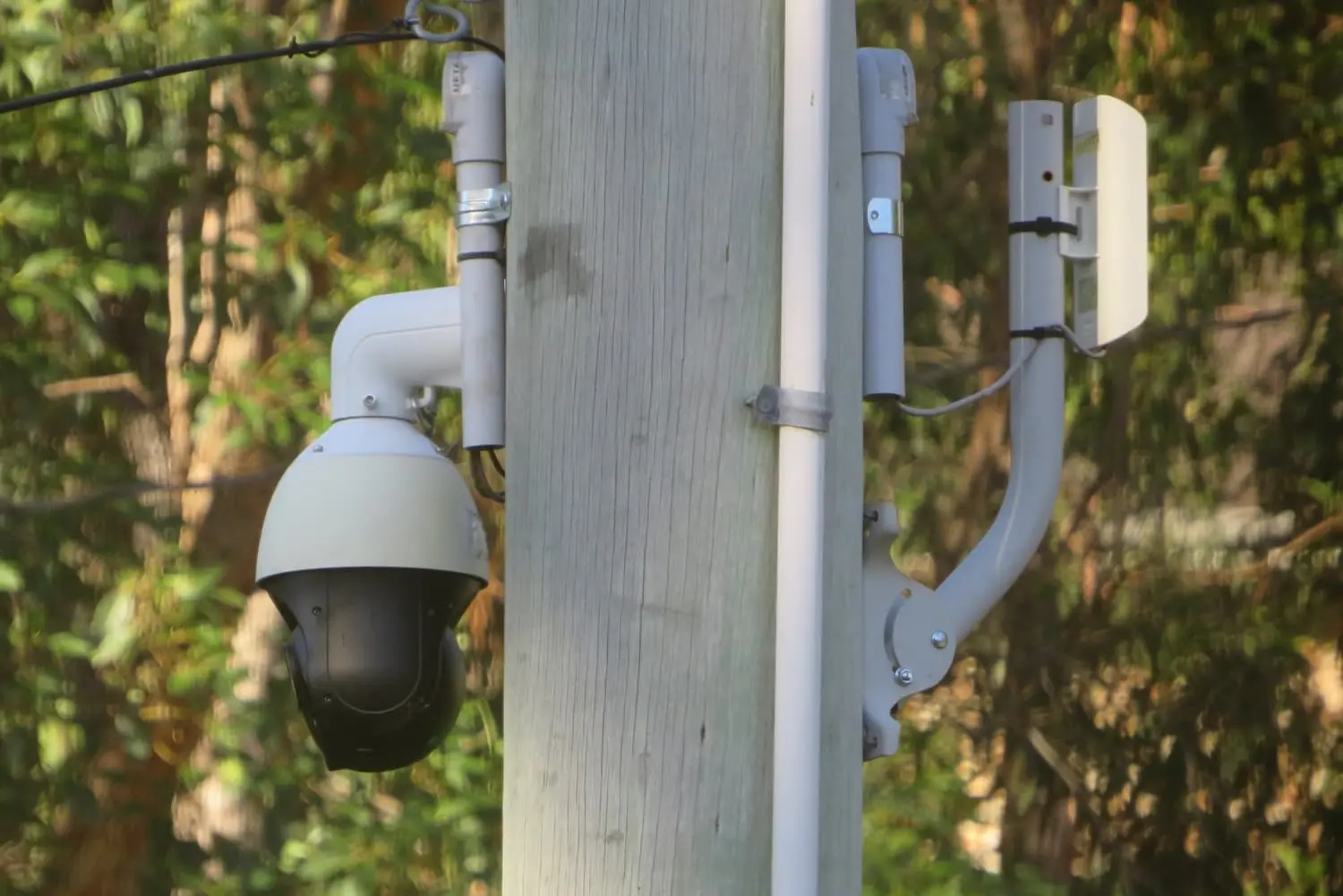 Power Pole CCTV Upgraded